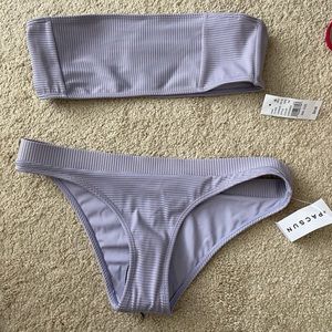 New with tags, lavender bikini, size small